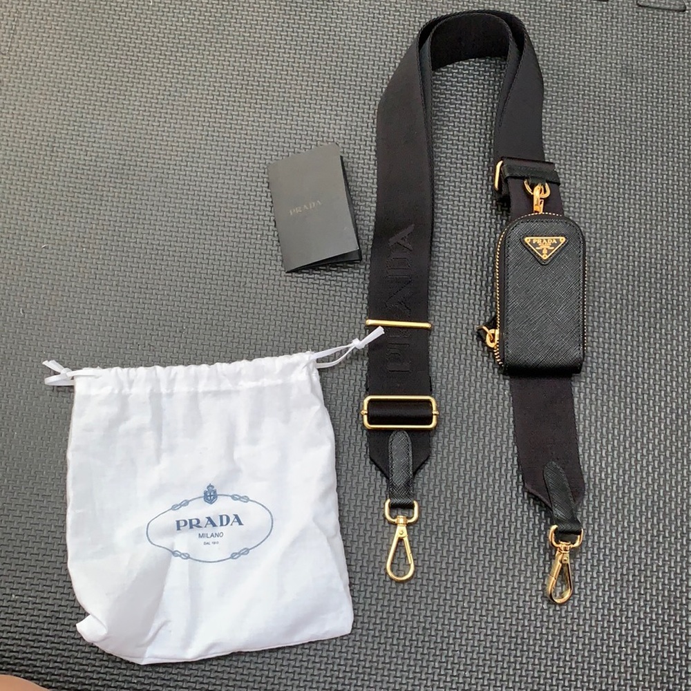 Prada bag strap